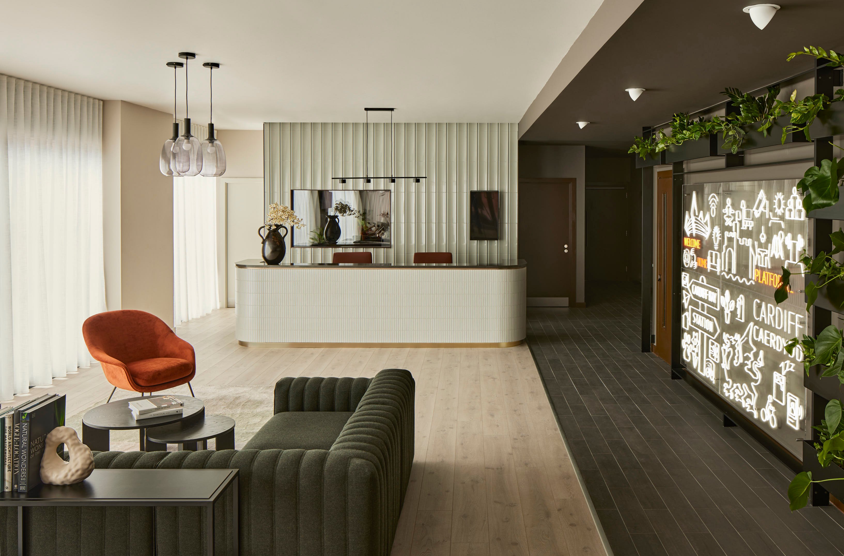 Residents' Lounge and Co-working Space